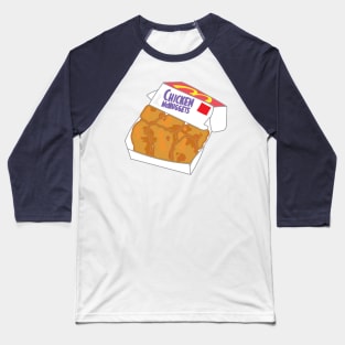 Chicken Nuggets Baseball T-Shirt